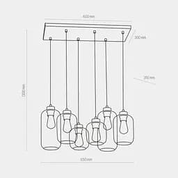 Підвісний світильник TK lighting 1027 Marco - мініатюра 2