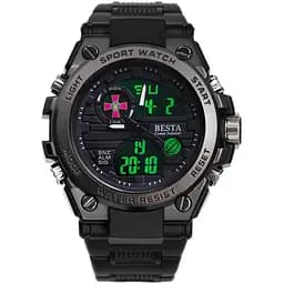 Наручний годинник чоловічий Besta Tattoo ЗСУ Чорний (2978)