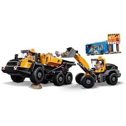 Конструктор LEGO City Самоскид і фронтальний ковшовий навантажувач (60494) - мініатюра 5