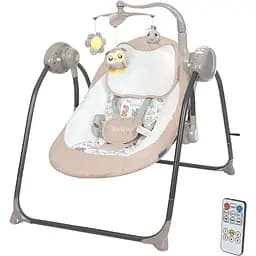 Гойдалка El Camino Teddy ME 1075 Beige Linen Animals бежева (25507)