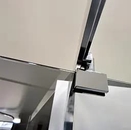 Душова кабіна Dusel A-516 100x100x190 тоноване 551612, Хром, Універсальна, тонований, хром, 100x100 - мініатюра 3