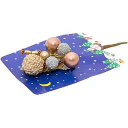 Гілочка новорічна Devilon декоративна 13 см (450237)