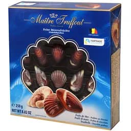 Цукерки Праліне Maitre Truffout Морські мушлі 250 г 
