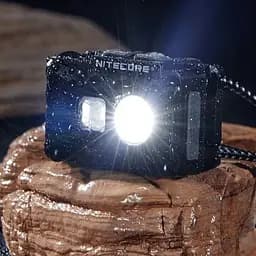 Налобний ліхтар Nitecore NU20 Classic 360лм Type-C (червоне та біле світло) Чорний - мініатюра 10