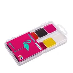 Акварельні фарби "Захоплення" ГАММА'UA 200104, 10 кольорів