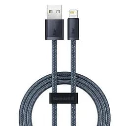 Кабель зарядний Lightning Baseus Dynamic Series 2.4A USB - Lightning 1 m Grey (CALD000416)