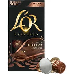 Набір кави в капсулах L'OR Espresso Chocolat 10 упаковок х 10 (100 капсул) - мініатюра 2
