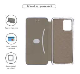 Чехол-книжка для Motorola G54 Power/G64 5G, G-Case, синий, кожаный чехол-книжка из экокожи (PU) и TPU, с магнитом, с подставкой и вместительным кардхолдером, противоударный, защита всего корпуса, ArmorStandart (ARM70544) - мініатюра 3