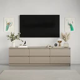 Тумба під телевізор MebelStar Нео 6Ш 180x43x53 см Кашемір (MBS-1292) - мініатюра 2