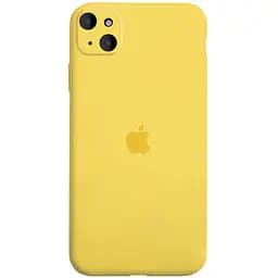 Чехол Silicone Case Full Camera Protective AA для Apple iPhone 13 6.1" Жовтий / Yellow