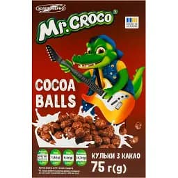Кульки Mr. Croco з какао 75 г