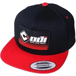 Кепка ODI Fade Hat Flat Bil Black/Red ODI Grips (1106-G05FBR)