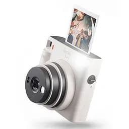 Подарунковий набір фотоапарат Fujifilm Instax Square SQ1, Фотопапір 20 шт, Прозорий чохол, Фотоальбом 80 фото Білий - мініатюра 3