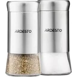 Набор емкостей для специй Ardesto Gemini 2x140 мл нержавеющая сталь прозрачный (AR1511SS)