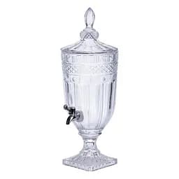 Лимонадниця з краном скляна 3 л диспенсер для напоїв лимонадник із краном Yiwu HP-19-293