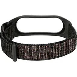 Ремінець BeCover Nylon Style для Xiaomi Mi Smart Band 7 Black (707655)