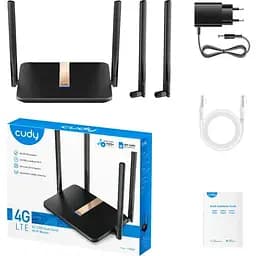 Маршрутизатор Cudy LT500D, AC1200 Wi-Fi Mesh 4G LTE  Cat4 Router (LT500D)