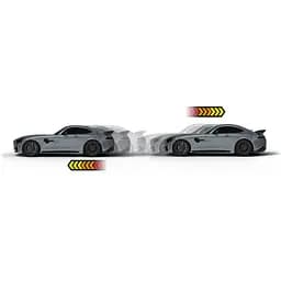 Збірна модель Revell Mercedes-AMG GT R Grey Car рівень 1 масштаб 1:43, 10 деталей (RVL-23152) - мініатюра 4