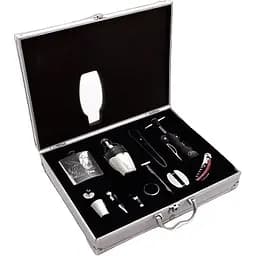 Набір барних інструментів Gipfel Estilo в алюмінієвому кейсі 12 предметів