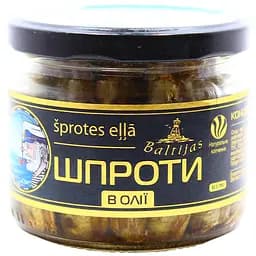 Шпроты Baltijas в масле 250 г