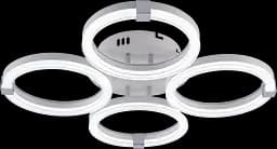 Люстра светодиодная V DK6303-4 WH+CR