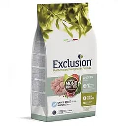 Сухий корм Exclusion Mature Chicken Small Breed для дорослих собак маленьких порід 500 г