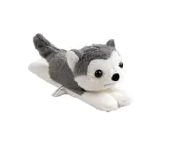 М'яка іграшка-браслет M 17710 "Звірятко", рухає хвостом, USB-кабель, у пакеті (6900077177107) Вовк Вид 3