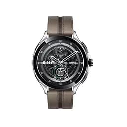 Смарт-годинник Xiaomi Watch 2 Pro Bluetooth Silver Case with Brown Leather Strap (BHR7216GL) - мініатюра 2