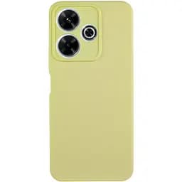 Чохол Lakshmi Silicone Cover Full Camera AA для Xiaomi Redmi 13 4G/Poco M6 4G Жовтий/Mellow Yellow