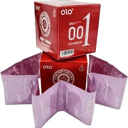 Набір Лубрикант Olo Climax + Презервативи Olo Neo Red 10 шт. - мініатюра 4