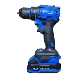 Шуруповерт акумуляторний універсальний Zegor CDAX-21BL/21В/50 Нм/дві швидкості/2 батареї 21 В 2 Ач/Реверс/Підсвічування
 - мініатюра 3