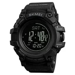 Skmei 1358 Black Smart Watch Compass