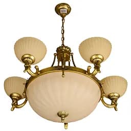 Люстра подвесная Brille классическая E27 60W BG (BKL-381S/8)