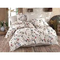 Комплект постільної білизни TAG Tekstil з компаньйоном Євро 000210878 (R-T9211)