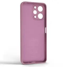 Силиконовый чехол для Xiaomi Redmi 12 4G, Icon Ring, фиолетовый, панель-накладка, с кольцом-подставкой на 360°, противоударный, возможность использования магнитных держателей, ArmorStandart (ARM68820) - мініатюра 2
