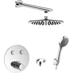 Душова система прихованого монтажу Imprese Centrum SET20220106, Хром