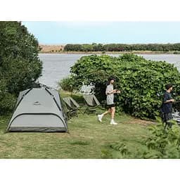 Намет Naturehike NH21ZP008 тримісний автоматичний оливково-зелений - мініатюра 12