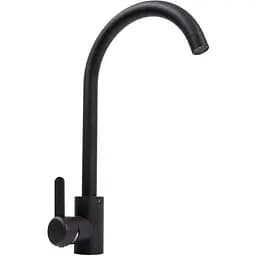 Змішувач кухонний Platinum 7990 NEST поворотний одноважільний з нержавіючої сталі карбон (SP000041079)