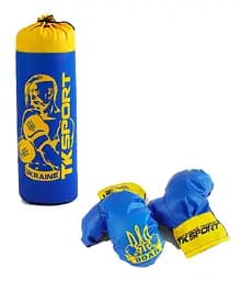 Боксерский набор малый У76779 TK Sport Україна, высота 42 см (4820005214396)