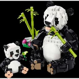 Конструктор LEGO Creator Дикі тварини сімейство панд 626 деталей (31165) - мініатюра 3