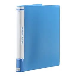 Папка пластиковая А4 с 2-мя кольцами 25мм, BM.3161-99 JOBMAX (4823078953094) Синий