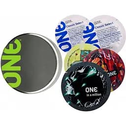 Презервативы One Classic Select 5 шт. в кейсе (ROZ6501052017)