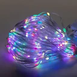 Розумна гірлянда Smart штора 400 LED 3*3 м з керуванням зі смартфона, мультиколор GarlandoPro W006SH - мініатюра 26