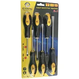 Набор отверток ударных Сталь 6 шт. (70713)