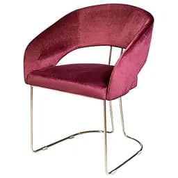 Стілець Welovemebel Марун 600x555x795 мм бордовий