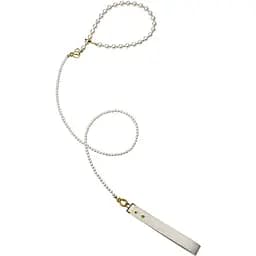 Перлинний нашийник з повідцем Lockink Pearl Collar & Leash Set