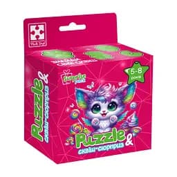 Дитячі пазли з сюрпризом "Кольорове кошеня" Vladi Toys VT 8030-12, 180 деталей