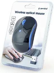Миша Gembird MUSW-4B-03-B Black/Blue USB - мініатюра 3