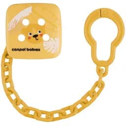 Цепочка к пустышке Canpol babies BabiesBoo оранжевый (2/439_ora)