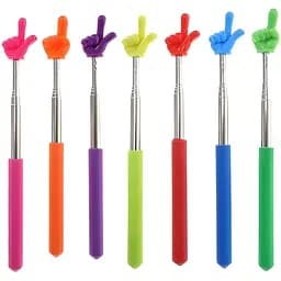 Указка телескопічна пікмі-паличка до 70 см різнобарвна (25-375)